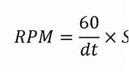 Rumus Menghitung Rpm